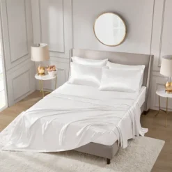Kirkland's Home Satin 6-Pc. Queen Sheet Set- Bed Sheets