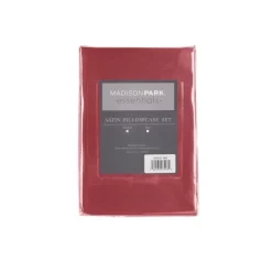Kirkland's Home Satin Standard 2-Pc. Pillow Case Set- Bed Sheets