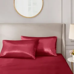 Kirkland's Home Satin Standard 2-Pc. Pillow Case Set- Bed Sheets