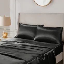 Kirkland's Home Satin Standard 2-Pc. Pillow Case Set- Bed Sheets