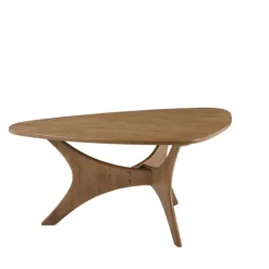 Kirkland's Home Savannah Wooden Triangle Coffee Table- Coffee Tables