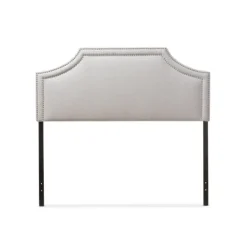 Kirkland's Home Scalloped Corner Queen Headboard- Beds & Headboards