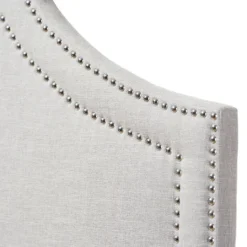 Kirkland's Home Scalloped Corner Queen Headboard- Beds & Headboards