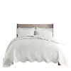 Kirkland's Home Scalloped Crinkle 3-Pc. Cali King Quilt Set- Quilts