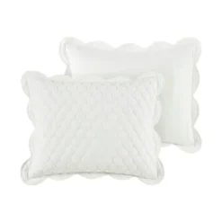 Kirkland's Home Scalloped Crinkle 3-Pc. Full/Queen Quilt Set- Quilts