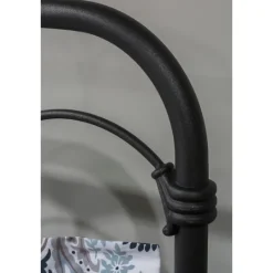 Kirkland's Home Scalloped Metal Josie King Headboard- Beds & Headboards
