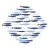 Kirkland's Home Schooling Fish Metal Wall Plaque- Wall Plaques