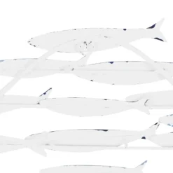 Kirkland's Home Schooling Fish Metal Wall Plaque- Wall Plaques