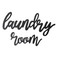 Kirkland's Home Script Laundry Room Sign- Wall Quotes & Signs