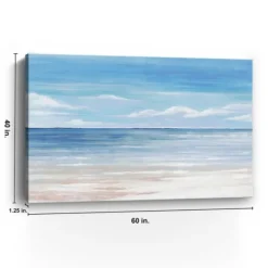 Kirkland's Home Sea Landscape Iii Giclee Canvas Art Print- Canvas Art