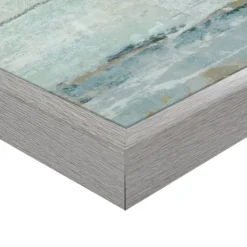 Kirkland's Home Seafoam Framed Canvas Art Prints, Set Of 2- Canvas Art