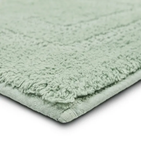 Kirkland's Home Seaglass Reversible Cotton Bath Mat, 60 In.- Bathroom Rugs