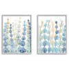 Kirkland's Home Seaweed Plants Framed Canvas Art Prints, Set Of 2- Framed Art
