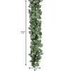 Kirkland's Home Seeded Silver Dollar Eucalyptus Garland- Arrangements & Greenery