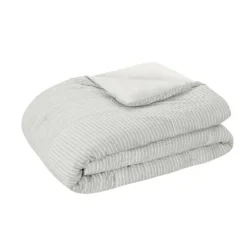 Kirkland's Home Seersucker 3-Pc. Cali King Comforter Set- Comforters