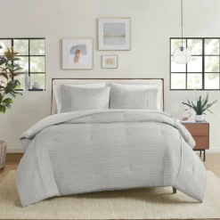 Kirkland's Home Seersucker 3-Pc. Full/Queen Comforter Set- Comforters