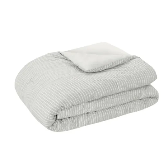 Kirkland's Home Seersucker 3-Pc. Full/Queen Comforter Set- Comforters