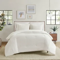 Kirkland's Home Seersucker 3-Pc. Full/Queen Comforter Set- Comforters