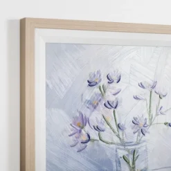Kirkland's Home September Aster Framed Art Print- Framed Art