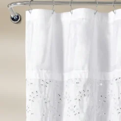 Kirkland's Home Sequined Shower Curtain- Shower Curtains