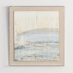 Kirkland's Home Serenity Blue Ii Shadowbox Art Print- Framed Art