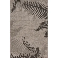 Kirkland's Home Shaded Palms Captiva Outdoor Area Rug, 7X9- Outdoor Rugs
