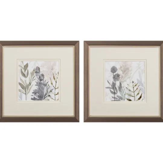 Kirkland's Home Shadow Woods Framed Art Prints, Set Of 2- Framed Art