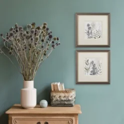 Kirkland's Home Shadow Woods Framed Art Prints, Set Of 2- Framed Art
