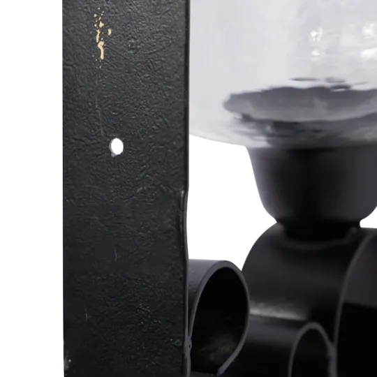 Kirkland's Home Shayne Black Iron Scroll Sconce- Sconces