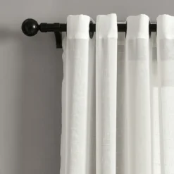 Kirkland's Home Sheer Grommet Curtain Panel Set, 84 In.- Curtains & Drapes