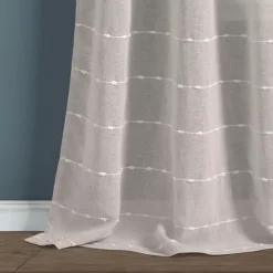 Kirkland's Home Sheer Textured Curtain Panel Set, 84 In.- Curtains & Drapes