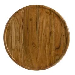 Kirkland's Home Sheesham And Mango Wood Drum Accent Table- Accent & End Tables