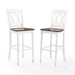 Kirkland's Home Shelly Classic Bar Stools, Set Of 2- Bar Stools & Counter Height Stools