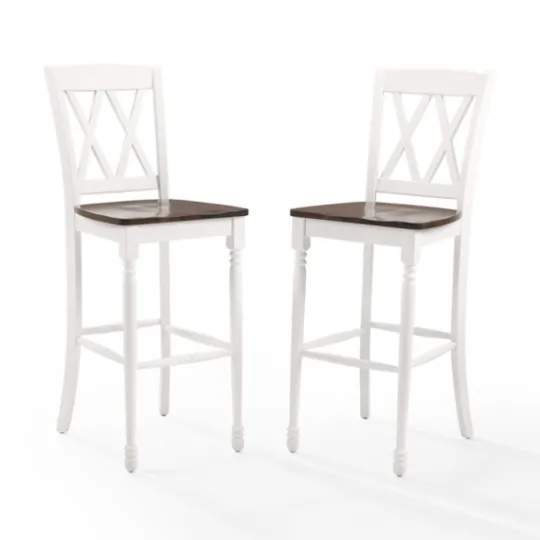 Kirkland's Home Shelly Classic Bar Stools, Set Of 2- Bar Stools & Counter Height Stools