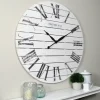 Kirkland's Home Shiplap Coastal Wall Clock, 29 In.- Clocks