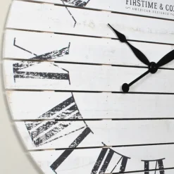 Kirkland's Home Shiplap Coastal Wall Clock, 29 In.- Clocks