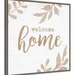 Kirkland's Home Shiplap Sentiment I Framed Wall Plaque- Wall Quotes & Signs