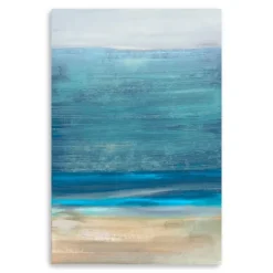 Kirkland's Home Shoreline Brushstrokes Canvas Art Print, 32X48 In.- Canvas Art