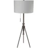 Kirkland's Home Silver Adjustable Tripod Base Floor Lamp- Floor Lamps
