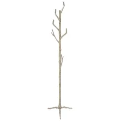 Kirkland's Home Silver Aluminum Tree Branch Coat Rack- Entryway Furniture