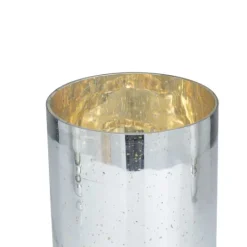 Kirkland's Home Silver And Golden Goblet 3-Pc. Candle Holder Set- Candle Holders