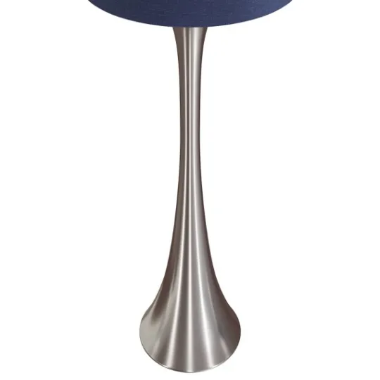 Kirkland's Home Silver And Tapered Table Lamps, Set Of 2- Table Lamps