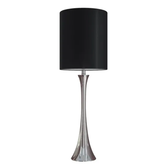 Kirkland's Home Silver And Tapered Table Lamps, Set Of 2- Table Lamps