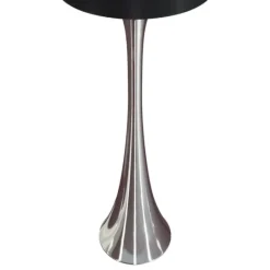 Kirkland's Home Silver And Tapered Table Lamps, Set Of 2- Table Lamps