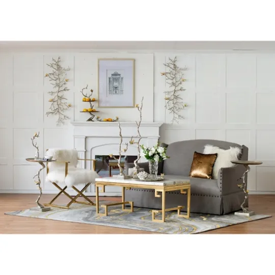 Kirkland's Home Silver Branches And Birds Metal Wall Plaque- Wall Plaques
