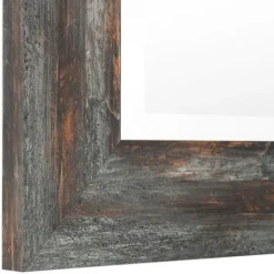 Kirkland's Home Silver Burnished Framed Mirror- Framed Mirrors