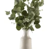 Kirkland's Home Silver Dollar Eucalyptus Branches In Bottle Vase- Arrangements & Greenery