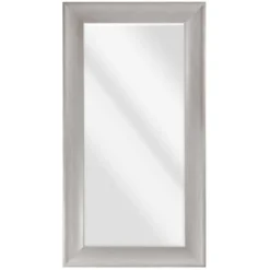 Kirkland's Home Silver Driftwood Beveled Leaner Mirror- Decorative Mirrors