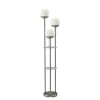 Kirkland's Home Silver Globe 3-Light Shelf Floor Lamp- Floor Lamps