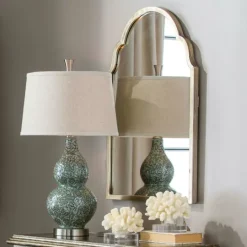 Kirkland's Home Silver Metal Arched Mirror- Framed Mirrors